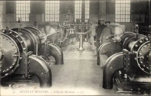 Ak Mines et Mineurs, Salles des Machines