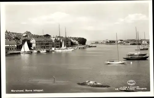 Ak Marstrand Schweden, Norra inloppet