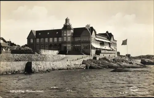 Ak Långedrag Göteborg Schweden, Restauranten