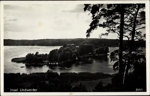 Ak Berlin Zehlendorf Nikolassee, Insel Lindwerder