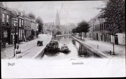 Ak Delft Südholland Niederlande, Oosteinde