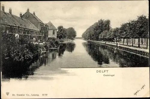 Ak Delft Südholland Niederlande, Oostsingel