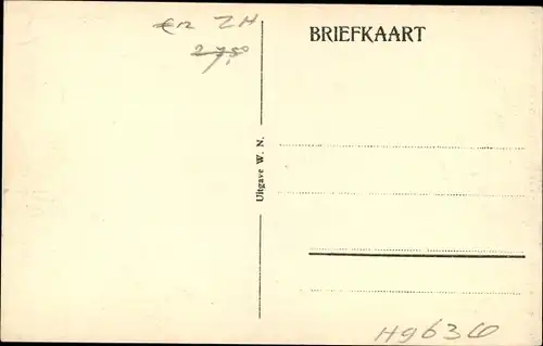 Ak Schiedam Südholland Niederlande, Singel