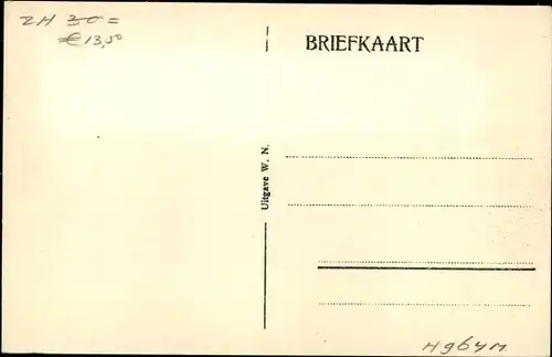 Ak Schiedam Südholland Niederlande, Singel