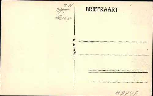 Ak Schiedam Südholland Niederlande, Burgermeesterknappertlaan