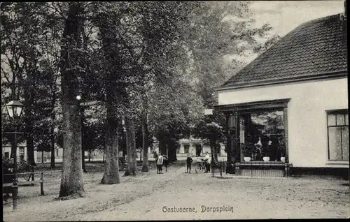 Ak Oostvoorne aan Zee Südholland, Dorpsplein