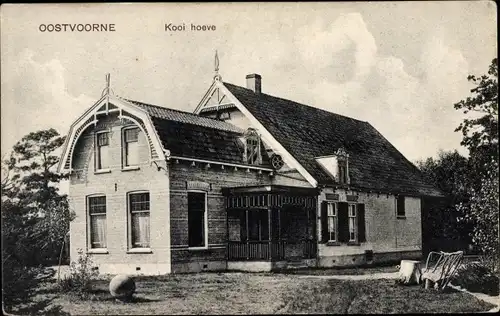 Ak Oostvoorne aan Zee Südholland, Kooi hoeve