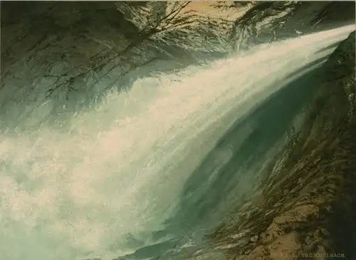 Foto Lauterbrunnen Kanton Bern, Trümmelbach
