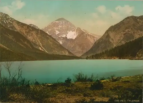 Foto Tirol Österreich, Plansee, Photochrom Zürich