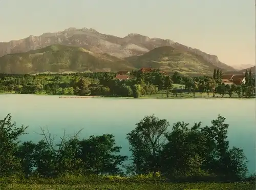 Foto Herrenchiemsee Herreninsel Chiemsee Oberbayern, Chiemsee