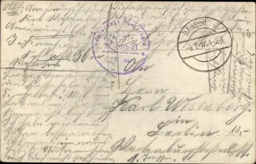 Foto Ak Deutsche Soldaten in Uniformen, I WK