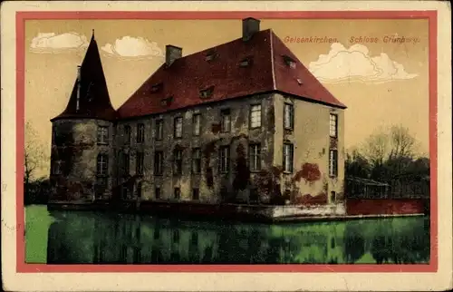 Ak Gelsenkirchen im Ruhrgebiet, Schloss Grimberg
