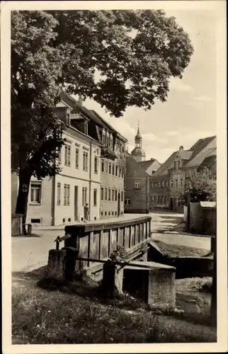 Ak Radeburg in Sachsen, Meißner Straße