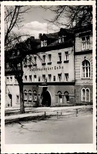 Ak Scheibenberg Sachsen, Hotel Sächsischer Hof