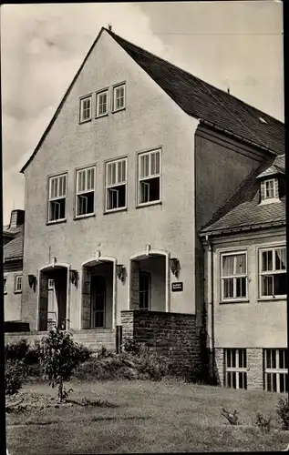 Ak Marienberg im Erzgebirge Sachsen, Berufsschule