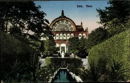 Ak Köln am Rhein, Flora