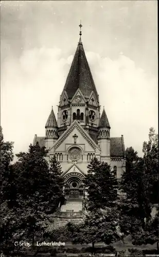 Ak Görlitz in der Lausitz, Lutherkirche