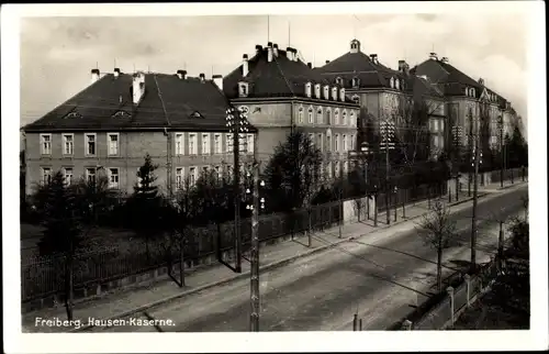 Ak Freiberg in Sachsen, Hausen-Kaserne