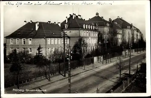 Ak Freiberg in Sachsen, Hausen-Kaserne