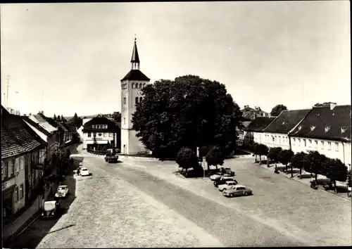 Ak Jessen an der Elster, Leninplatz