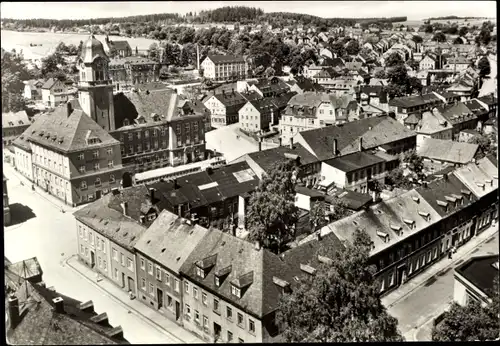 Ak Geyer im Erzgebirge Sachsen, Teilansicht, Luftbild