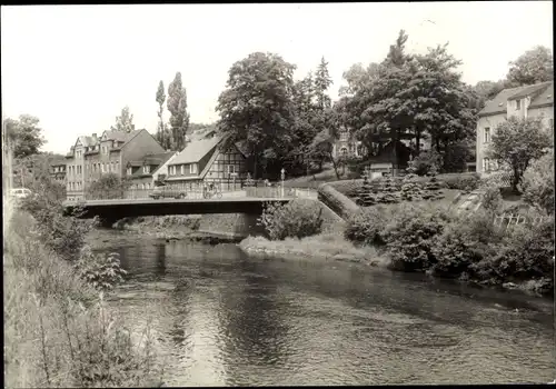 Ak Olbernhau im Erzgebirge Sachsen, An der Kögelbrücke