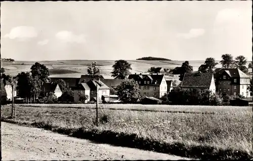 Ak Venusberg Drebach im Erzgebirge, Panorama vom Ort