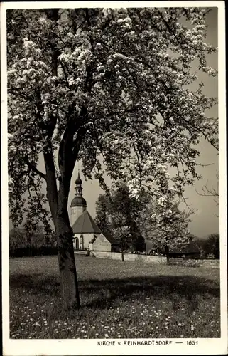 Ak Reinhardtsdorf Schöna Sächsische Schweiz, Kirche