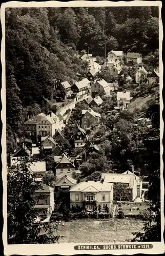 Ak Schmilka Bad Schandau Sächsische Schweiz, Totalansicht