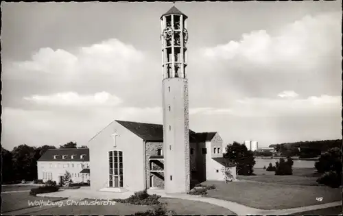 Ak Wolfsburg in Niedersachsen, Christuskirche