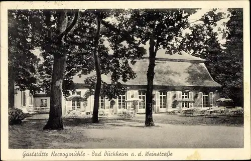 Ak Bad Dürkheim in der Pfalz, Gaststätte Herzogmühle
