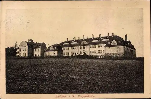 Ak Zwickau in Sachsen, Krüppelheim