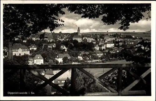 Ak Dippoldiswalde in Sachsen, Panorama