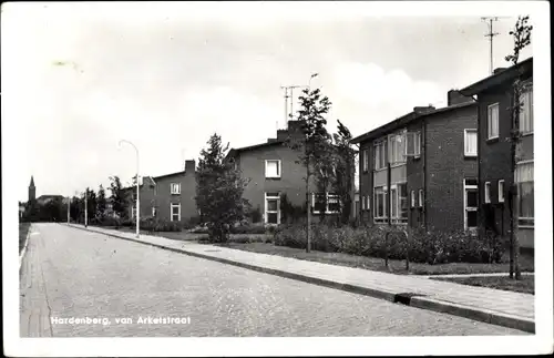 Ak Hardenberg Overijssel Niederlande, Van Arkelstraat