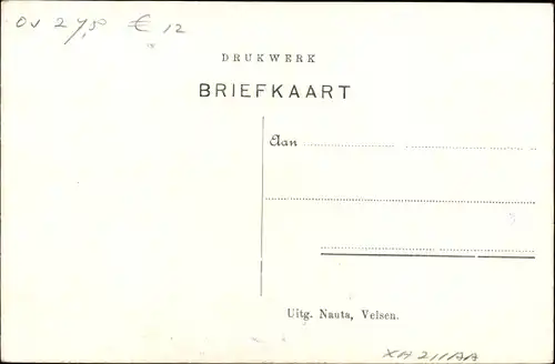 Ak Hardenberg Overijssel Niederlande, Ambachtsschool