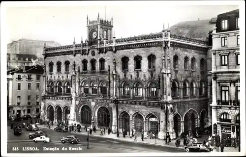 Ak Lisboa Lissabon Portugal, Estacao do Rossio