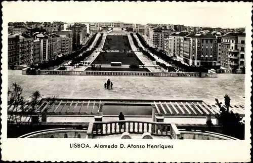 Ak Lisboa Lissabon Portugal, Alameda D. Afonso Henriques