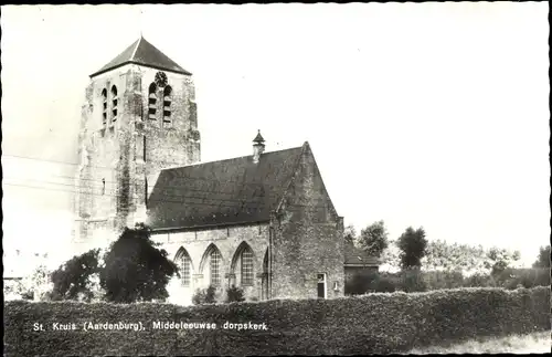 Ak Aardenburg Sluis Zeeland Niederlande, St. Kruis, Middeleeuwse dorpskerk