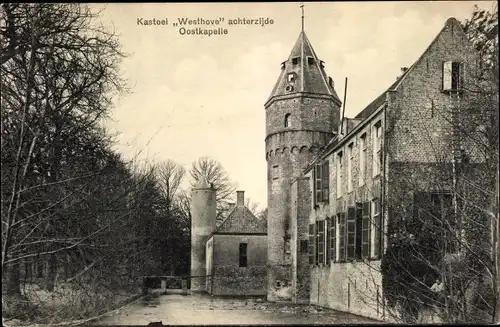 Ak Oostkapelle Walcheren Zeeland, Kasteel Westhove