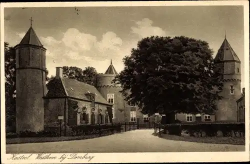 Ak Domburg Veere Zeeland Niederlande, Kasteel Westhove