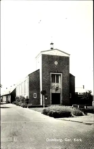 Ak Domburg Veere Zeeland Niederlande, Ger. Kerk