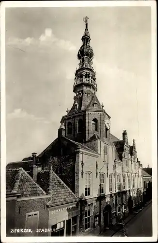 Ak Zierikzee Zeeland, Stadhuis