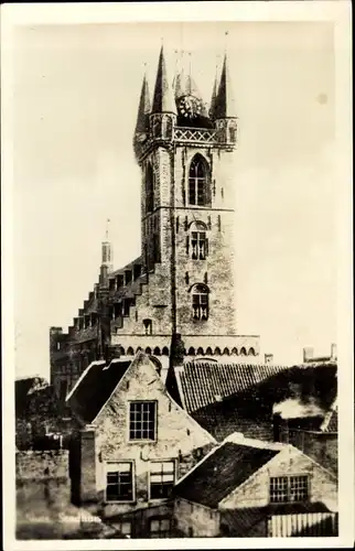 Ak Sluis Zeeland Niederlande, Stadhuis