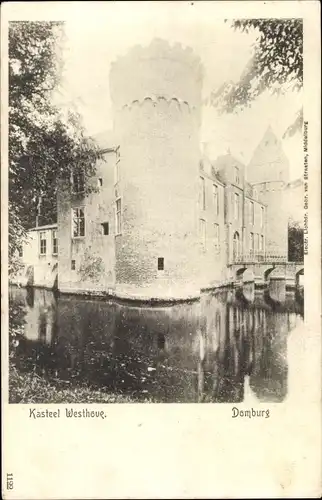 Ak Domburg Veere Zeeland Niederlande, Kasteel Westhove