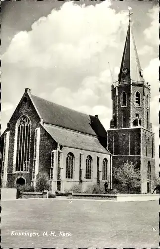 Ak Kruiningen Zeeland, N. H. Kerk