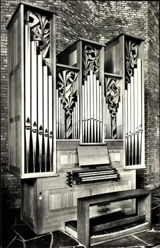 Ak 's Gravenpolder Zuid Beveland Zeeland, Gereformeerde Gemeente, Orgel