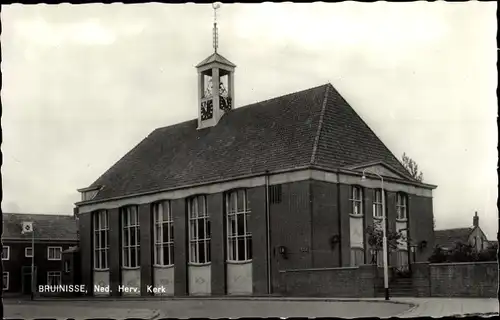 Ak Bruinisse Zeeland Niederlande, Ned. Herv. Kerk