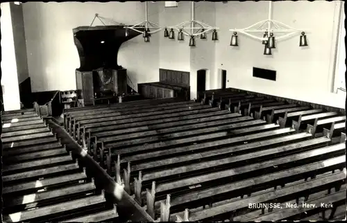 Ak Bruinisse Zeeland Niederlande, Ned. Herv. Kerk