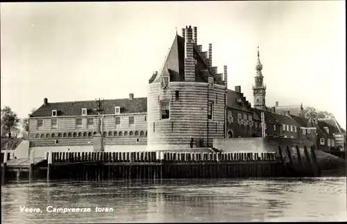 Ak Veere Zeeland Niederlande, Campveerse toren