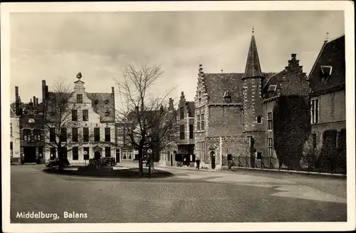 Ak Middelburg Zeeland Niederlande, Balans